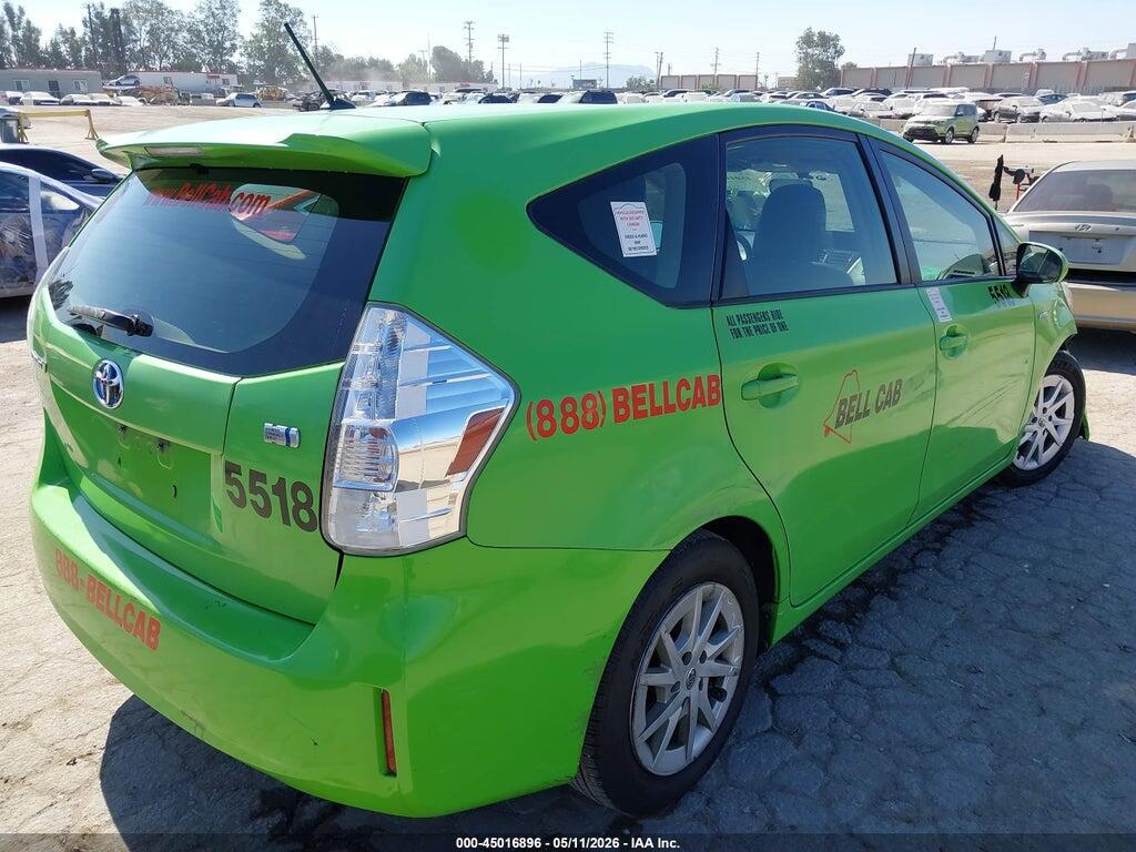 JTDZN3EU7D3203638 2013 TOYOTA PRIUS V photo no. 4