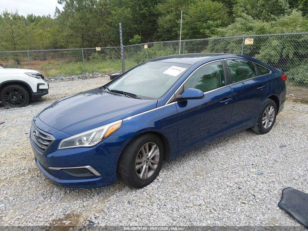 5NPE24AF4HH585142 2017 HYUNDAI SONATA photo no. 2