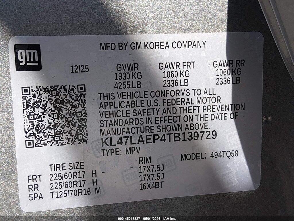 KL47LAEP4TB139729 2026 BUICK ENVISTA photo no. 9