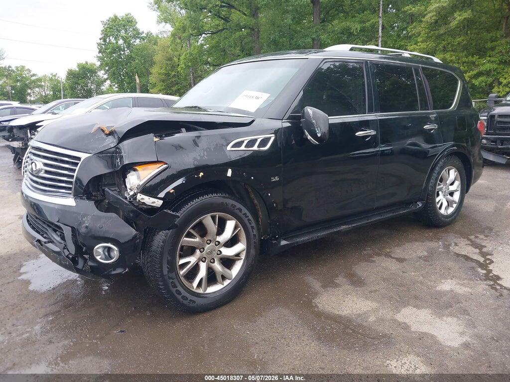 JN8AZ2NC8E9353117 2014 INFINITI QX80 photo no. 2
