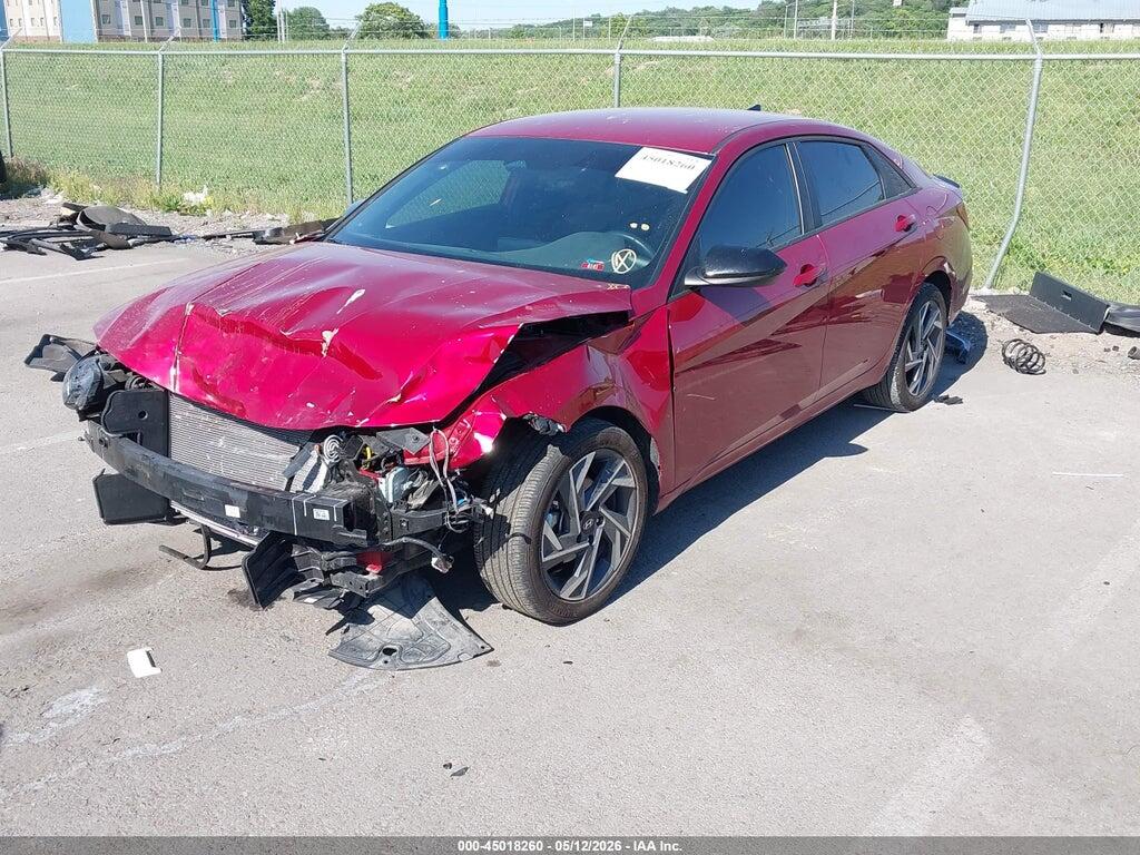 KMHLM4DGXSU880910 2025 HYUNDAI ELANTRA photo no. 2