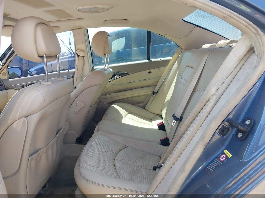 WDBUF56J76A961550 2006 MERCEDES-BENZ E 350 photo no. 8