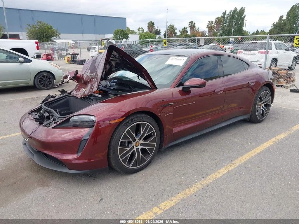 WP0AA2Y19NSA17114 2022 PORSCHE TAYCAN photo no. 2