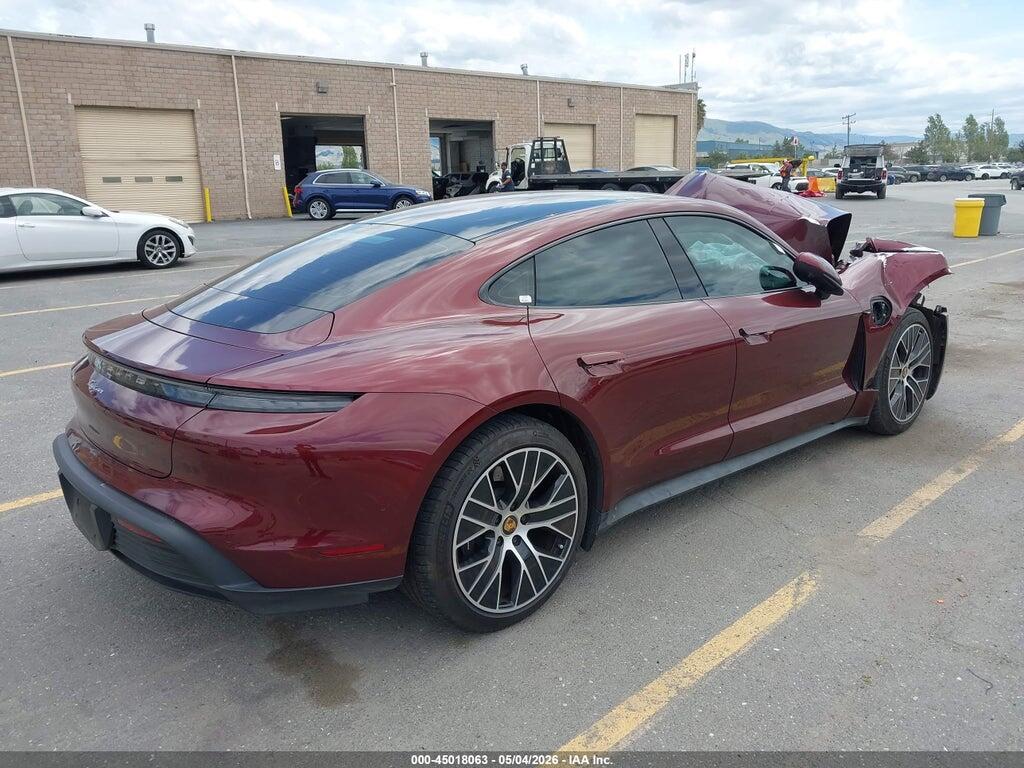 WP0AA2Y19NSA17114 2022 PORSCHE TAYCAN photo no. 4