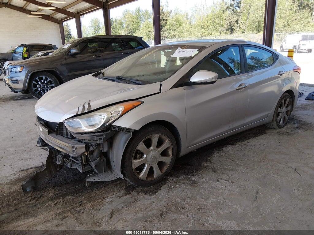 KMHDH4AE4DU864040 2013 HYUNDAI ELANTRA photo no. 2