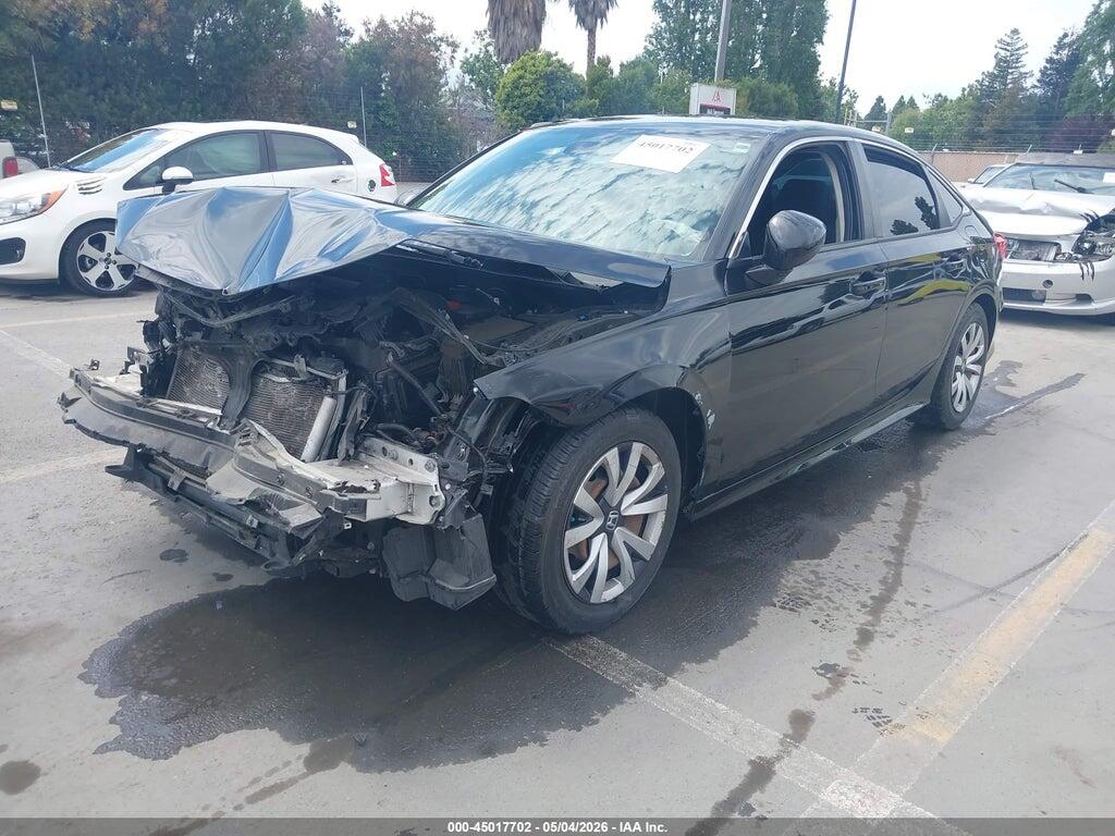 2HGFE2F21NH526951 2022 HONDA CIVIC photo no. 2