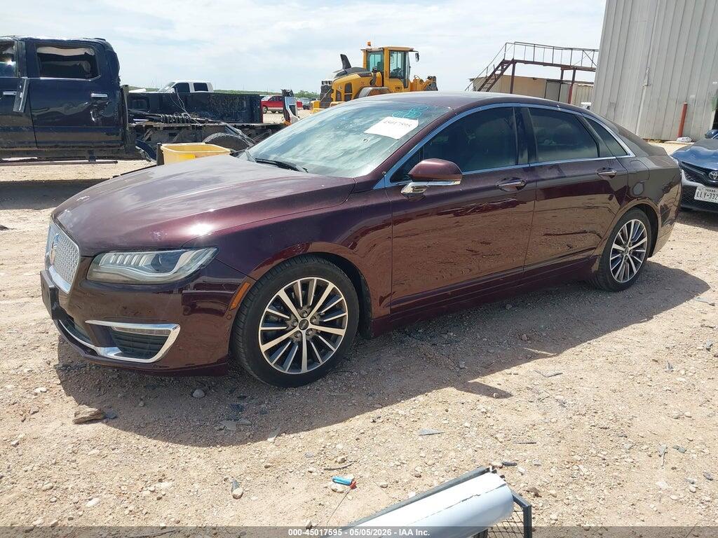 3LN6L5C92HR651145 2017 LINCOLN MKZ photo no. 2