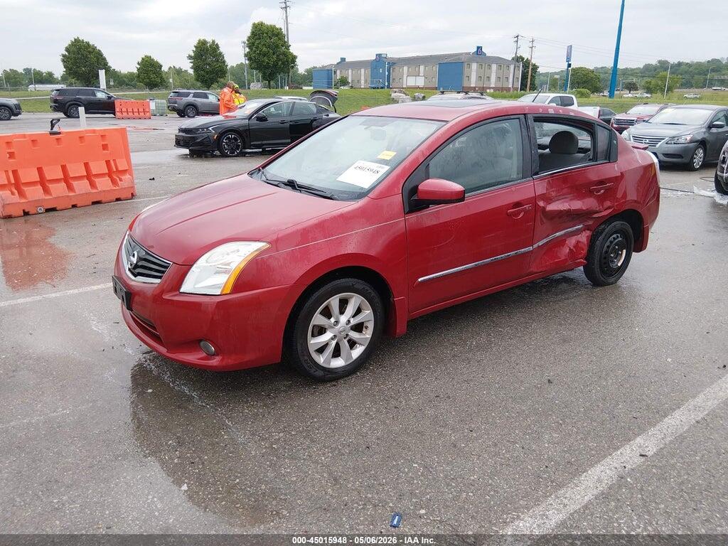 3N1AB6AP3CL709996 2012 NISSAN SENTRA photo no. 2