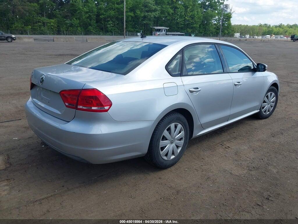 1VWAP7A30DC072576 2013 VOLKSWAGEN PASSAT photo no. 4