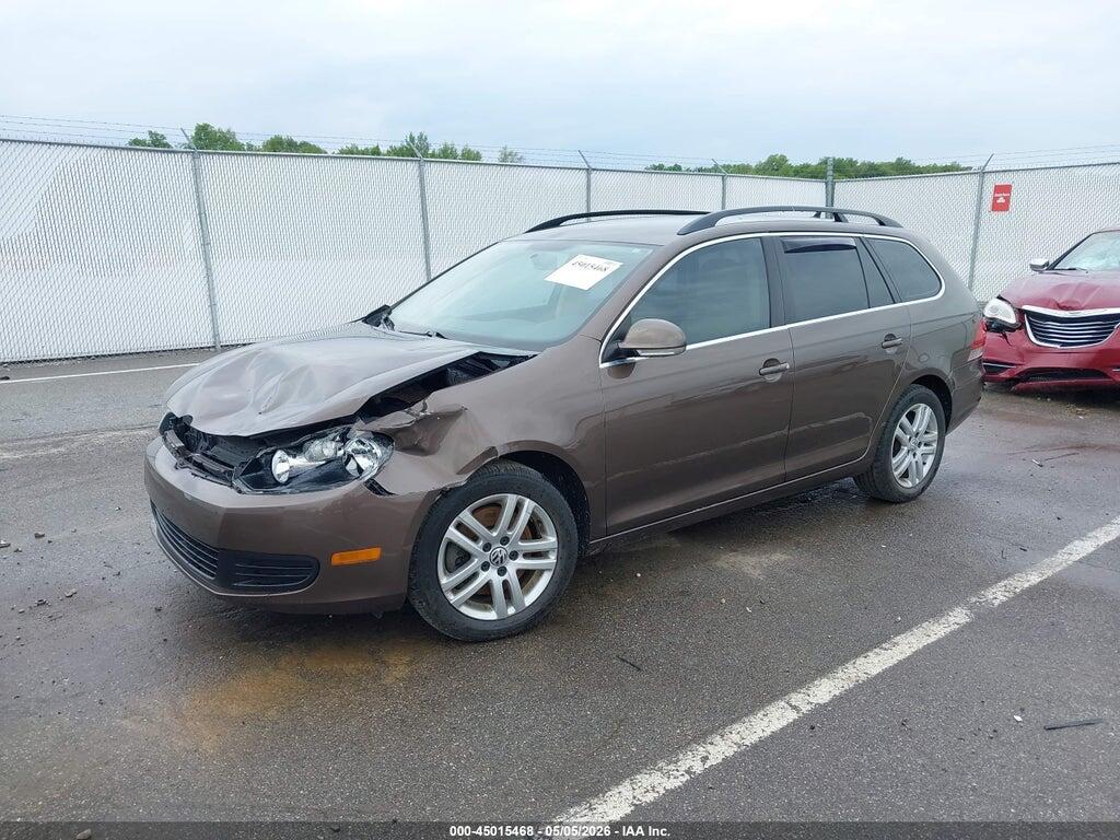 3VWPL7AJ1BM703514 2011 VOLKSWAGEN JETTA SPORTWAGEN photo no. 2