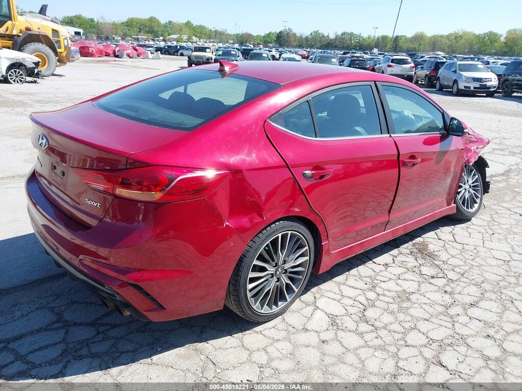 KMHD04LBXJU477160 2018 HYUNDAI ELANTRA photo no. 4