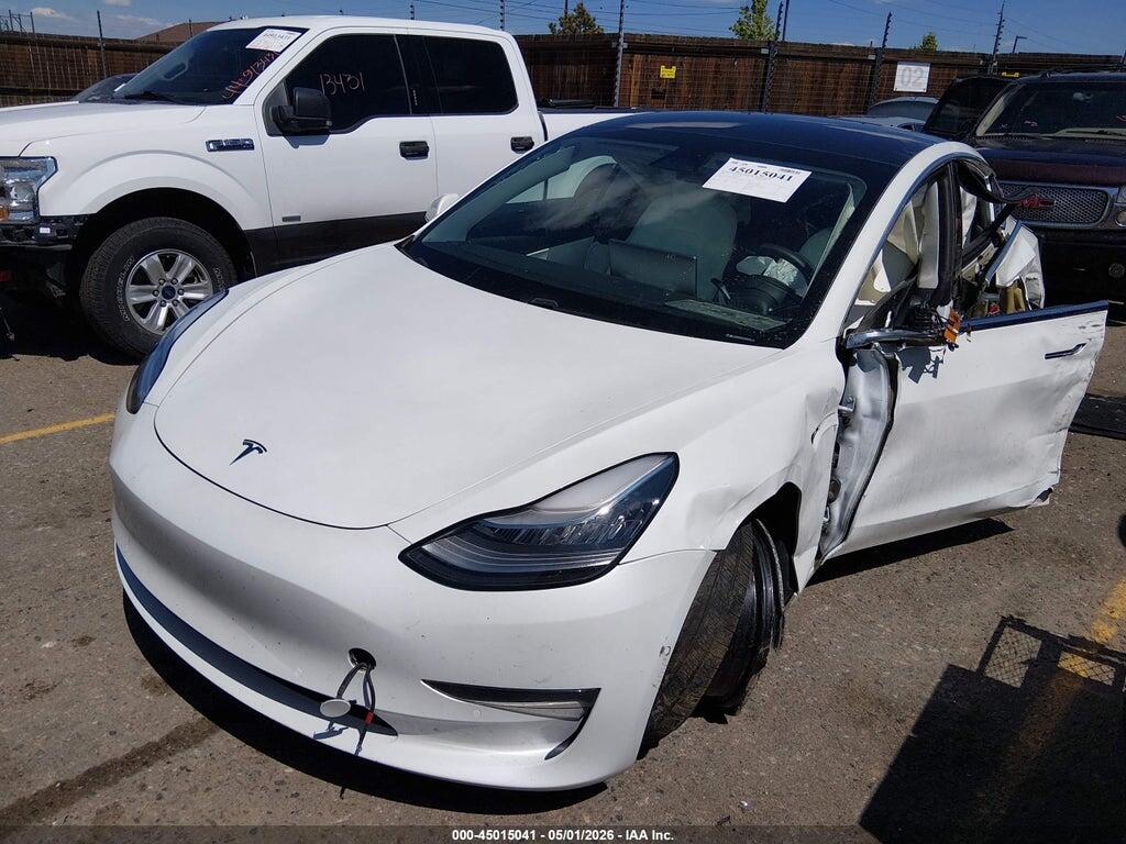 5YJ3E1EB0LF651570 2020 TESLA MODEL 3 photo no. 2