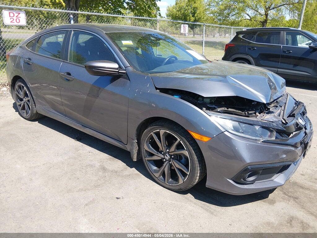 2HGFC2F86MH524797 2021 HONDA CIVIC photo no. 1