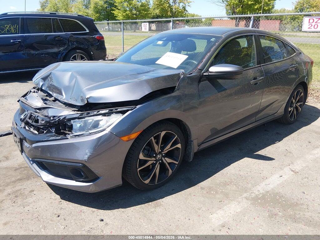 2HGFC2F86MH524797 2021 HONDA CIVIC photo no. 2