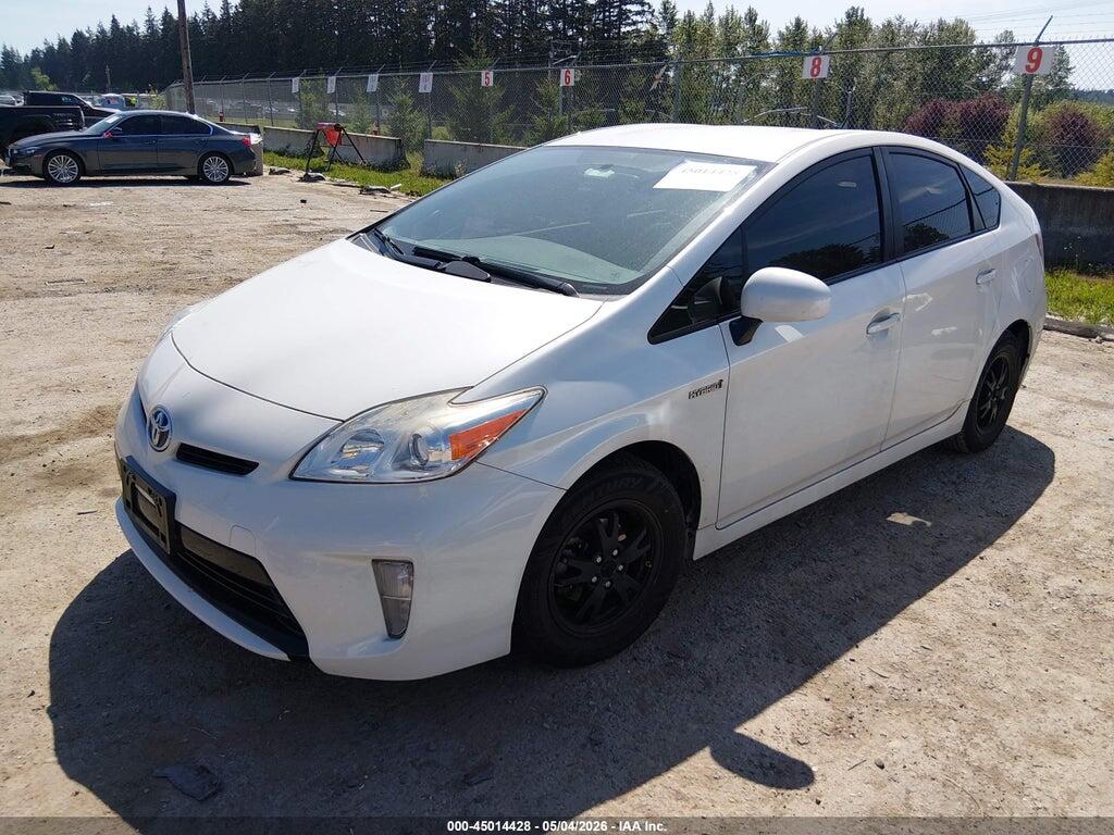 JTDKN3DU9F0443507 2015 TOYOTA PRIUS photo no. 2