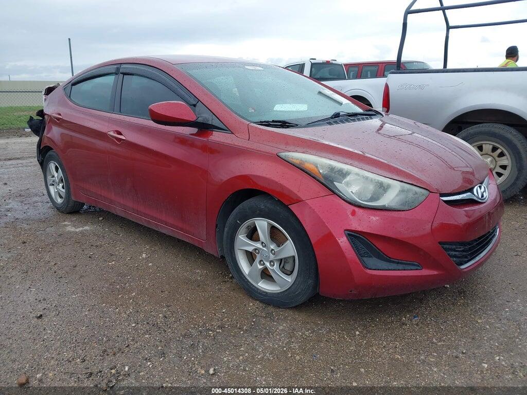 5NPDH4AE8EH546843 2014 HYUNDAI ELANTRA photo no. 1