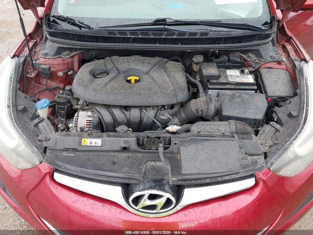 5NPDH4AE8EH546843 2014 HYUNDAI ELANTRA photo no. 10