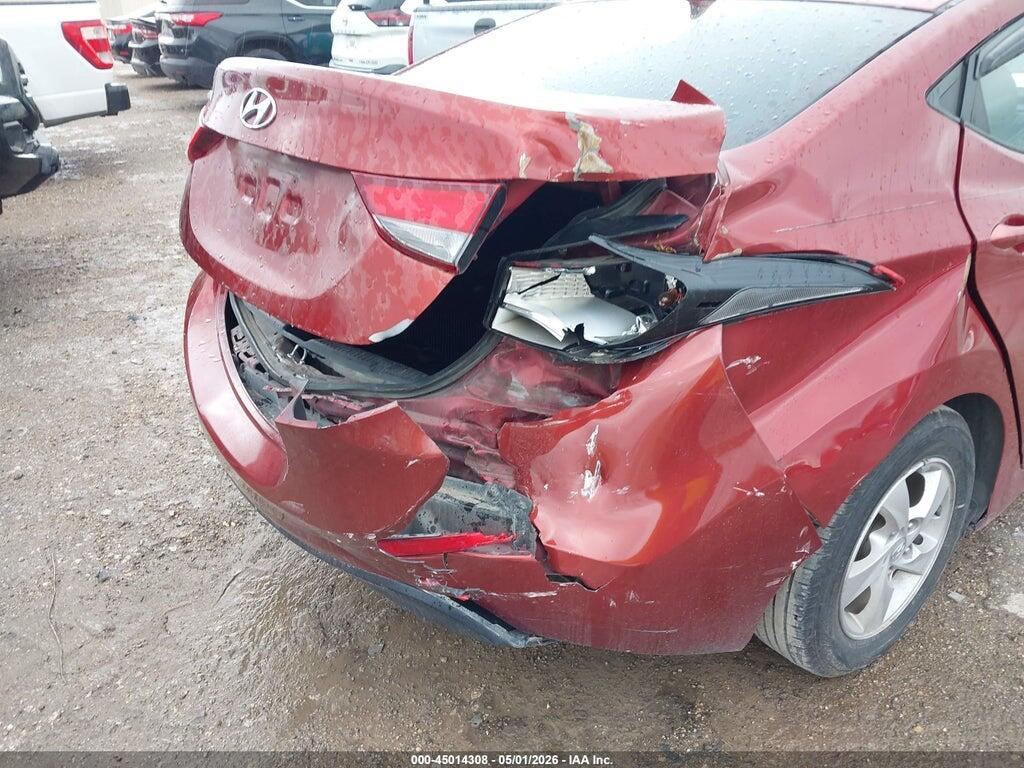 5NPDH4AE8EH546843 2014 HYUNDAI ELANTRA photo no. 6