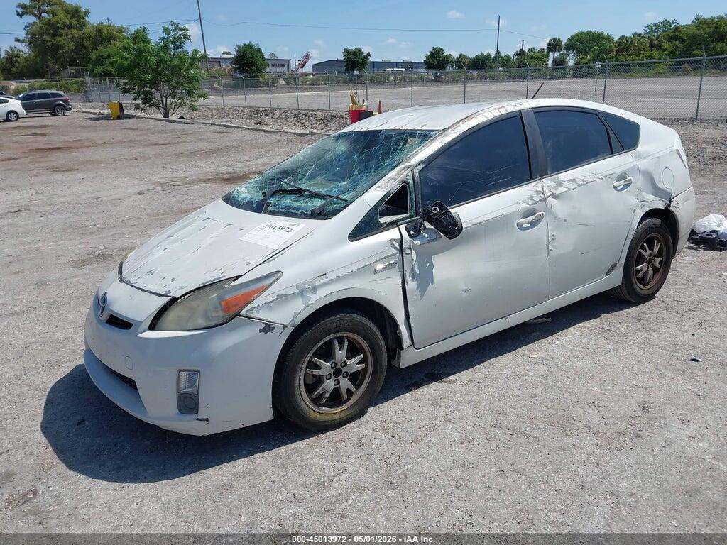 JTDKN3DU5A0018648 2010 TOYOTA PRIUS photo no. 2