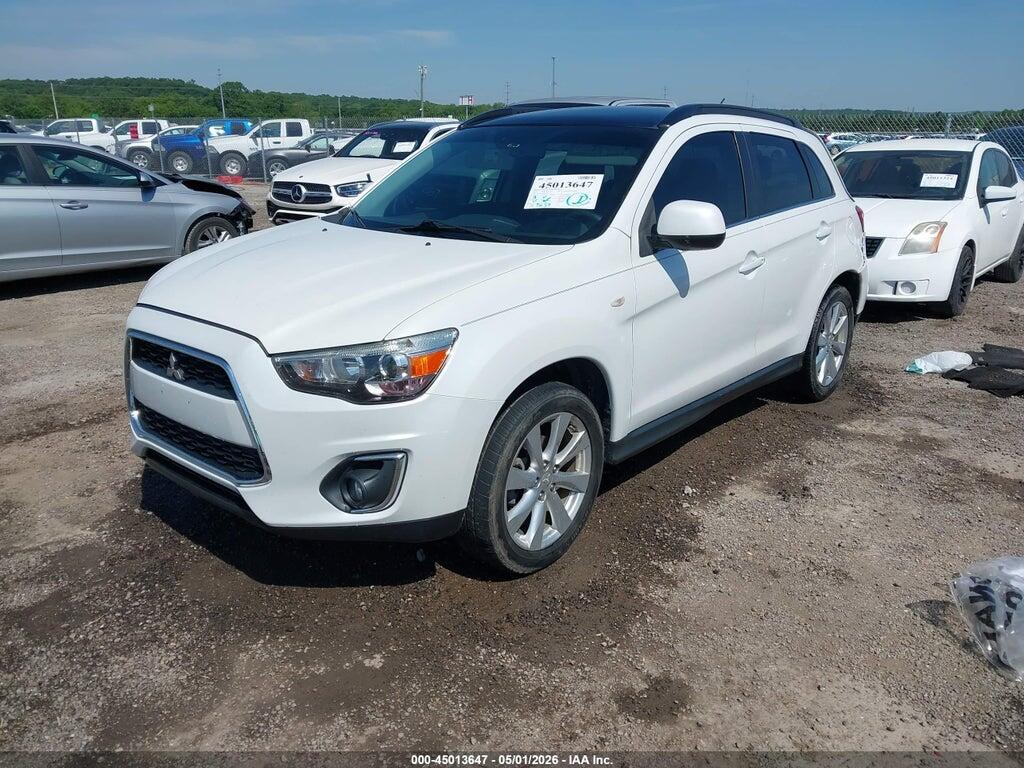 4A4AR4AU9EE015165 2014 MITSUBISHI OUTLANDER SPORT photo no. 2
