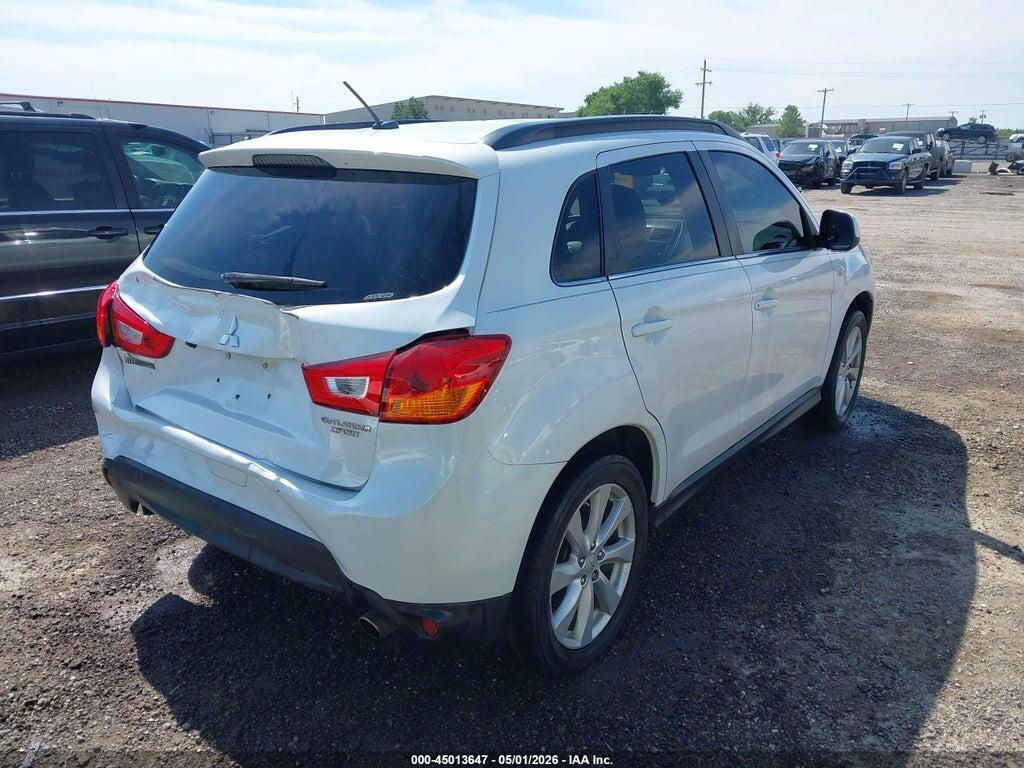 4A4AR4AU9EE015165 2014 MITSUBISHI OUTLANDER SPORT photo no. 4