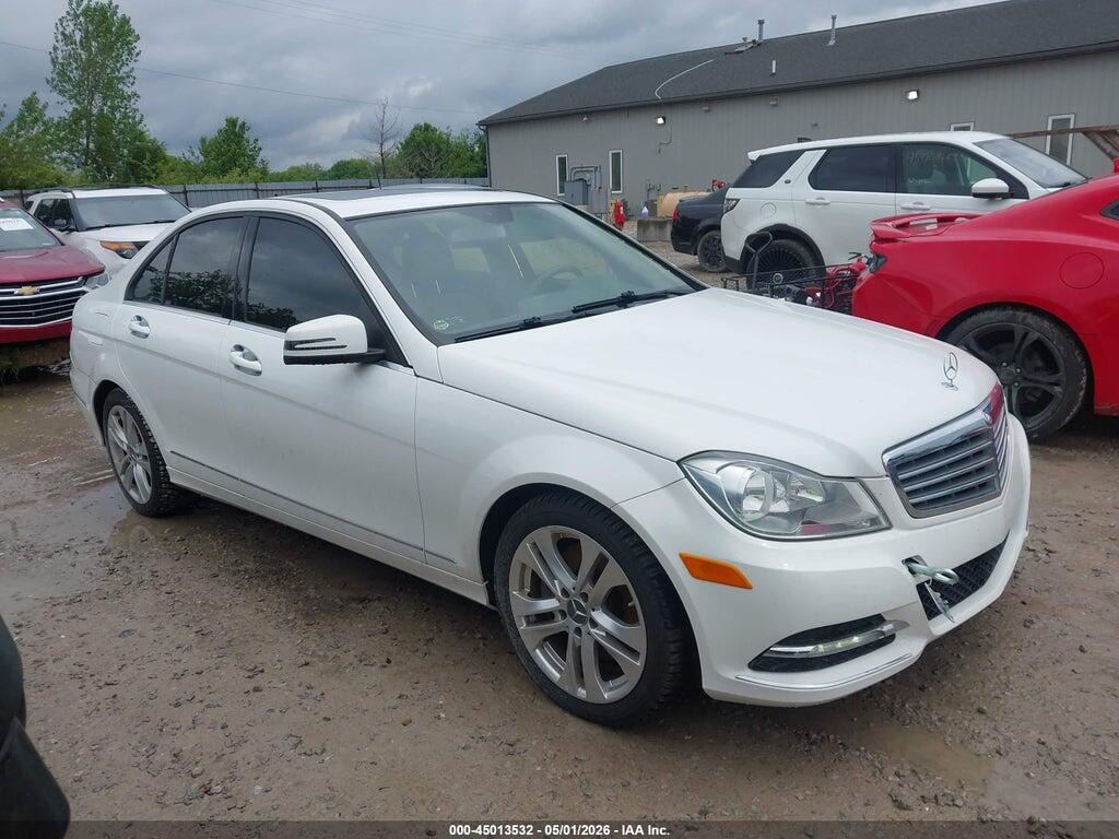 WDDGF8AB5DR270652 2013 MERCEDES-BENZ C 300 photo no. 1