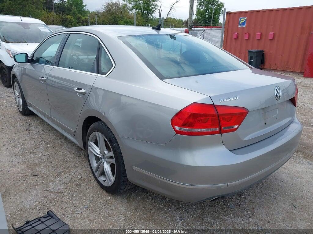 1VWCN7A39DC052714 2013 VOLKSWAGEN PASSAT photo no. 3