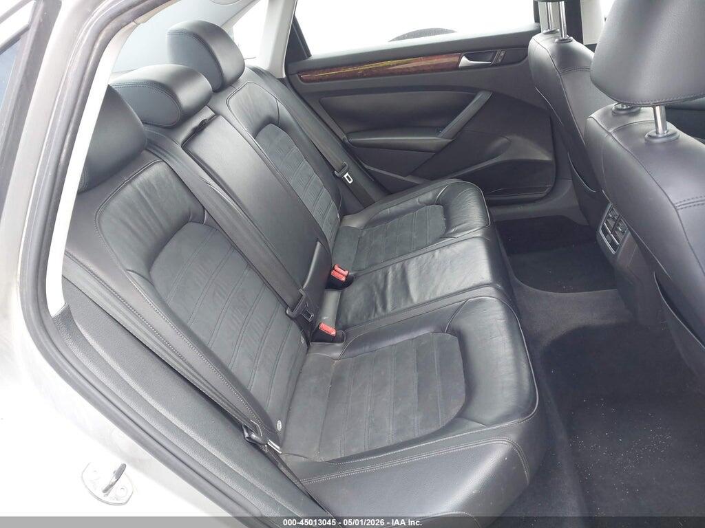 1VWCN7A39DC052714 2013 VOLKSWAGEN PASSAT photo no. 8