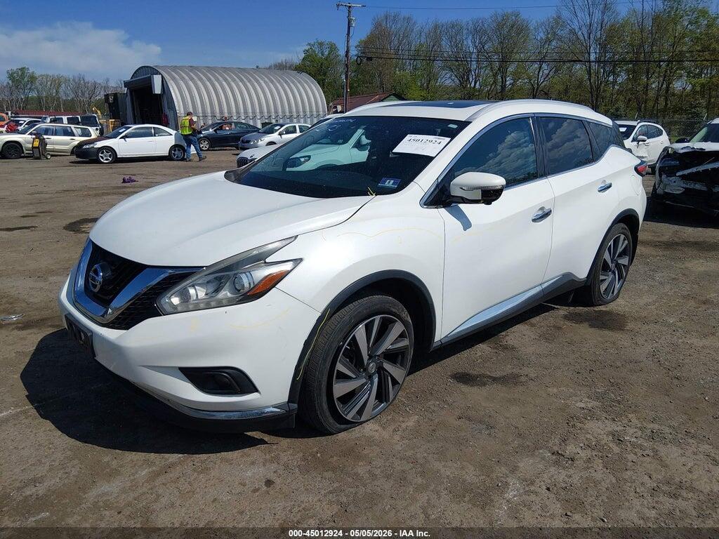 5N1AZ2MH3FN236431 2015 NISSAN MURANO photo no. 2