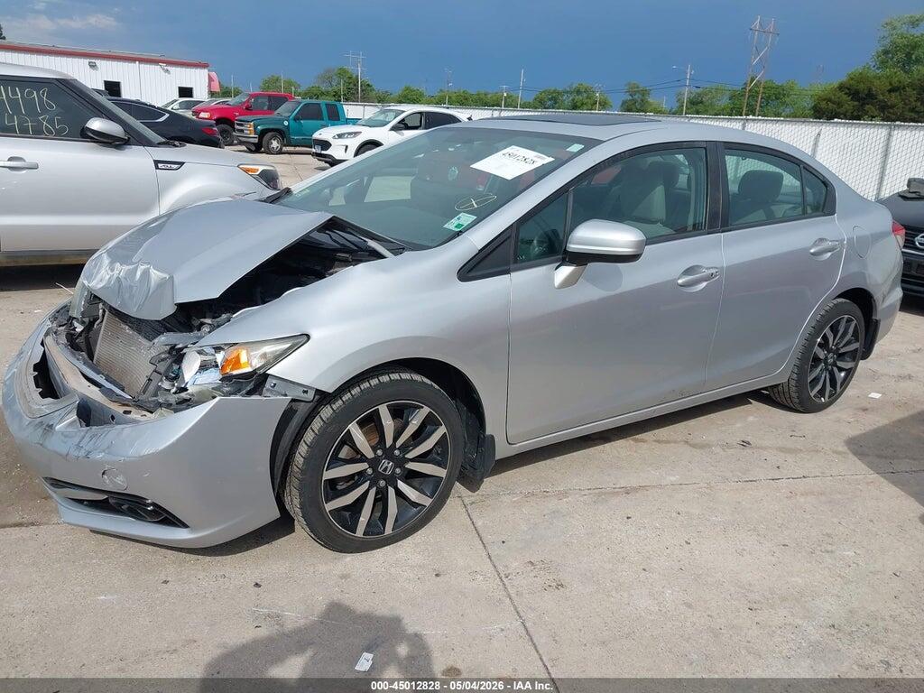 2HGFB2F90FH556112 2015 HONDA CIVIC photo no. 2