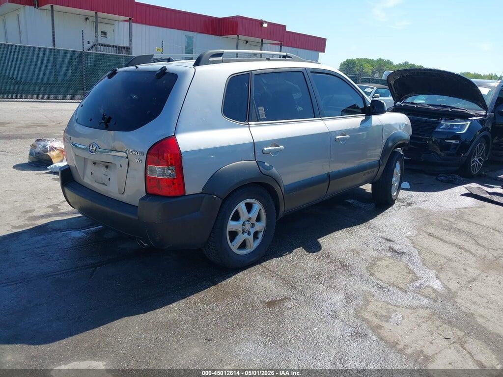 KM8JN12D95U044800 2005 HYUNDAI TUCSON photo no. 4