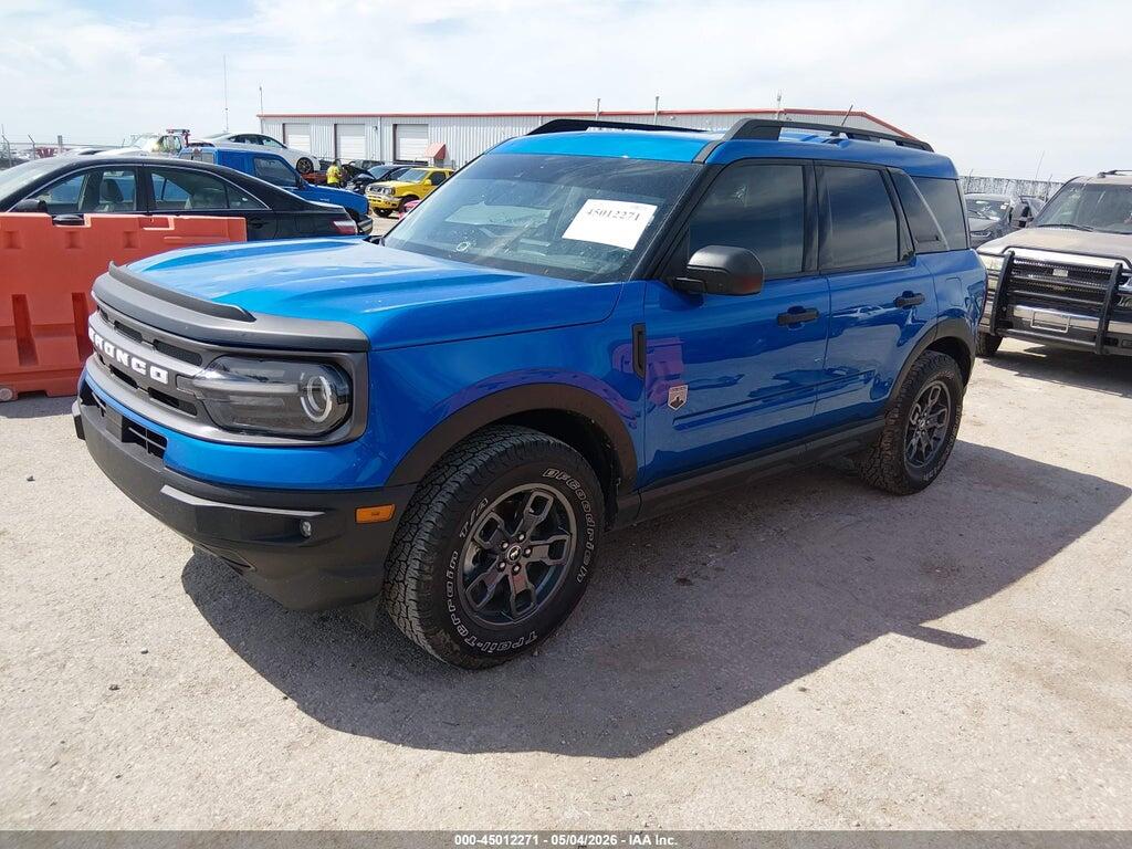 3FMCR9B62NRD16236 2022 FORD BRONCO SPORT photo no. 2