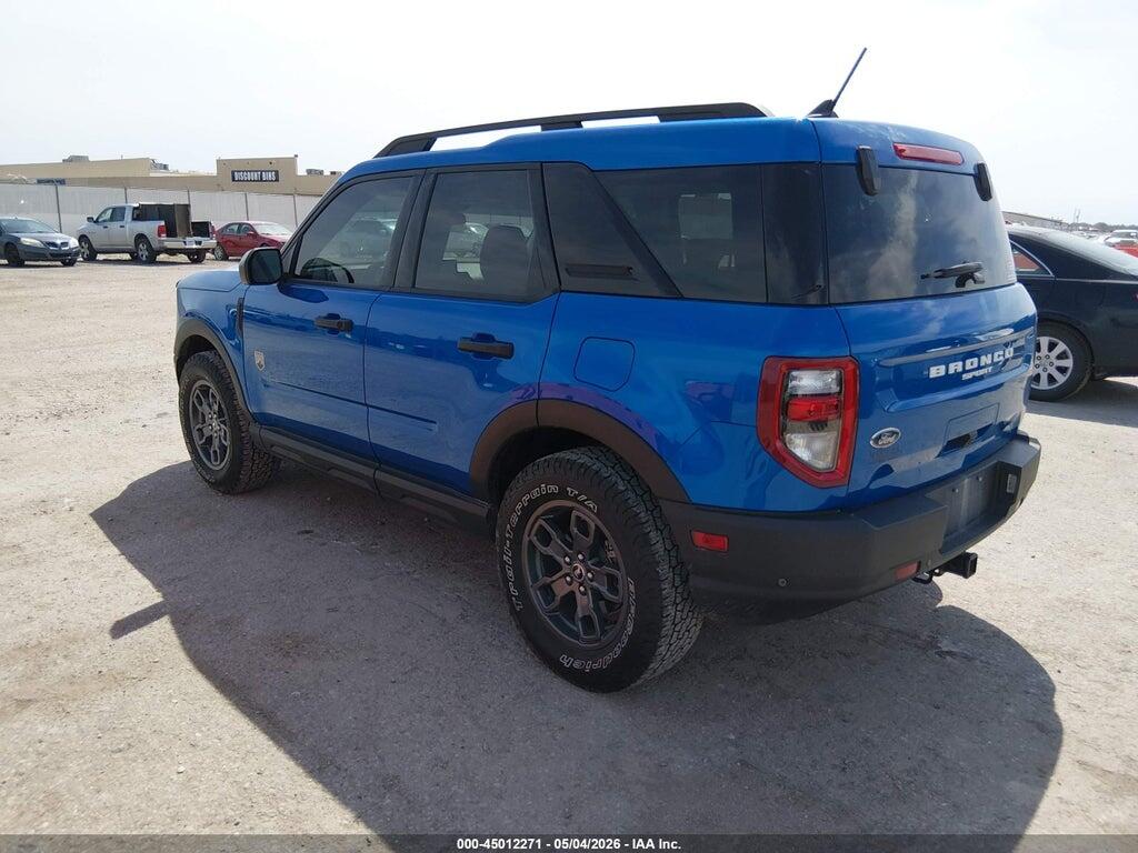 3FMCR9B62NRD16236 2022 FORD BRONCO SPORT photo no. 3