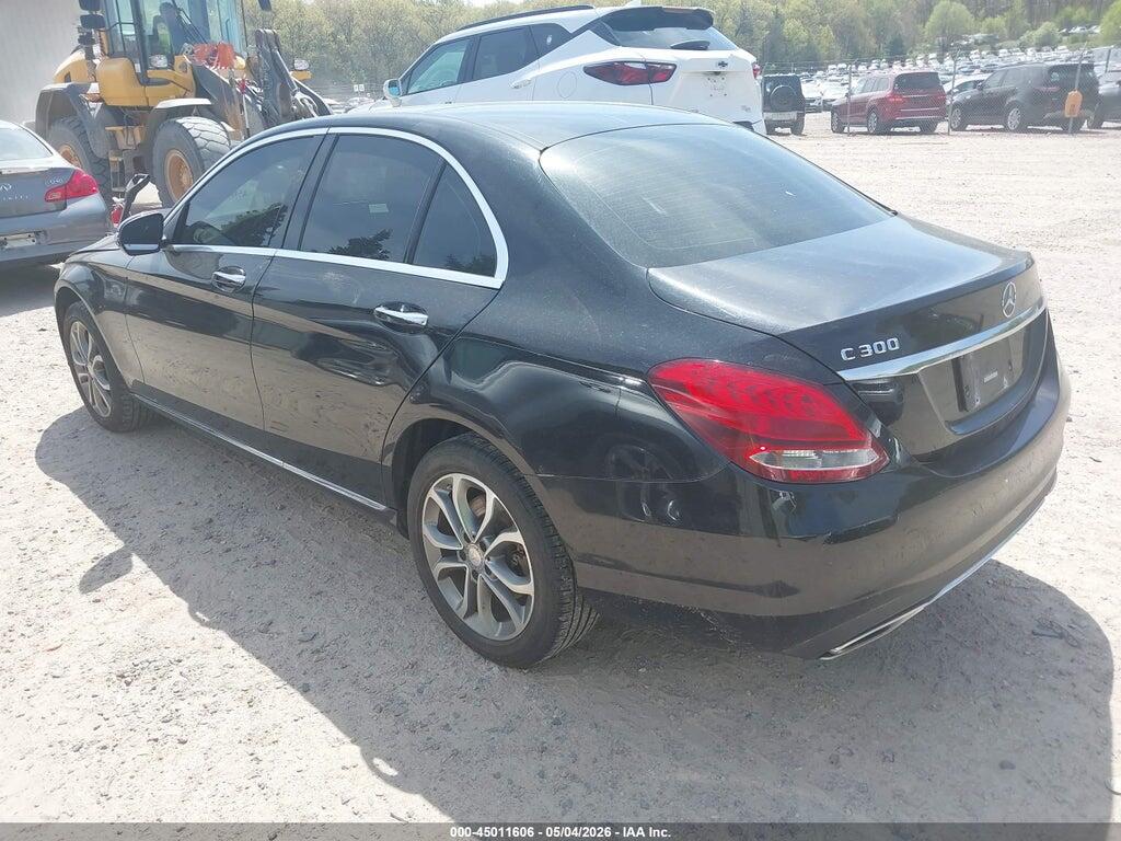 55SWF4KB4GU105987 2016 MERCEDES-BENZ C 300 photo no. 3
