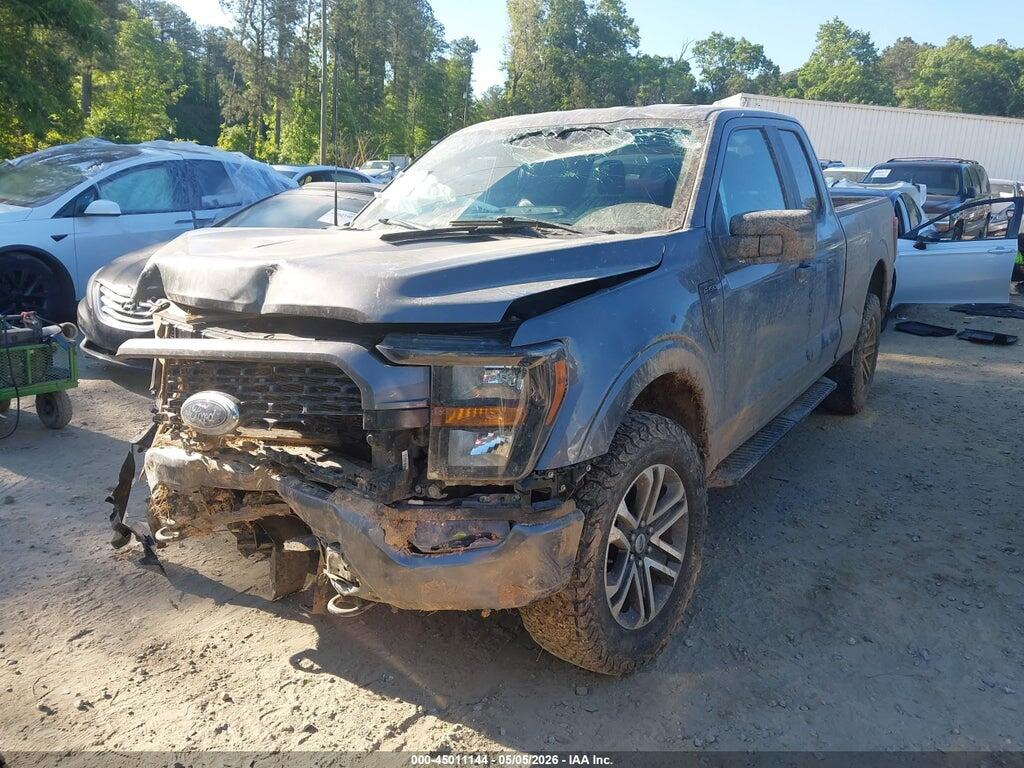 1FTEX1EP8PKE50085 2023 FORD F-150 photo no. 2