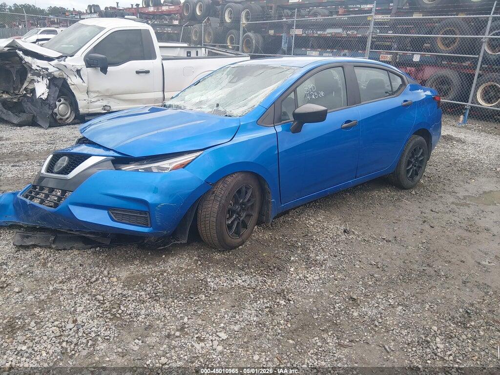 3N1CN8DV1ML853568 2021 NISSAN VERSA photo no. 2