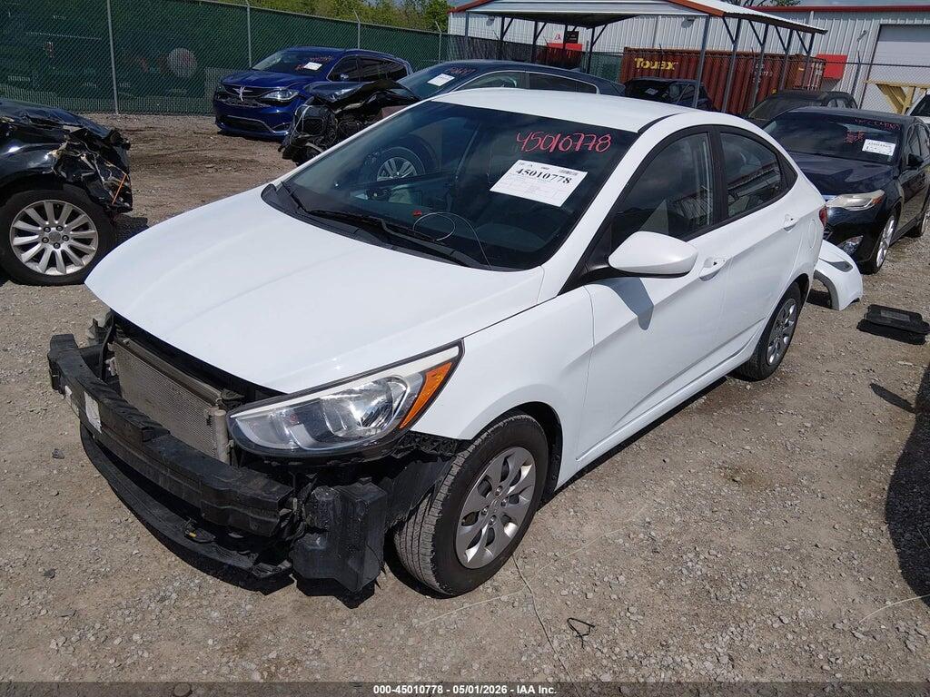 KMHCT4AE2HU237692 2017 HYUNDAI ACCENT photo no. 2
