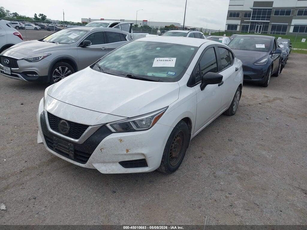 3N1CN8BV3ML823216 2021 NISSAN VERSA photo no. 2