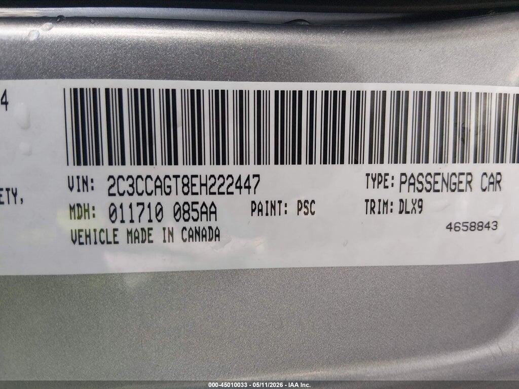 2C3CCAGT8EH222447 2014 CHRYSLER 300 photo no. 9