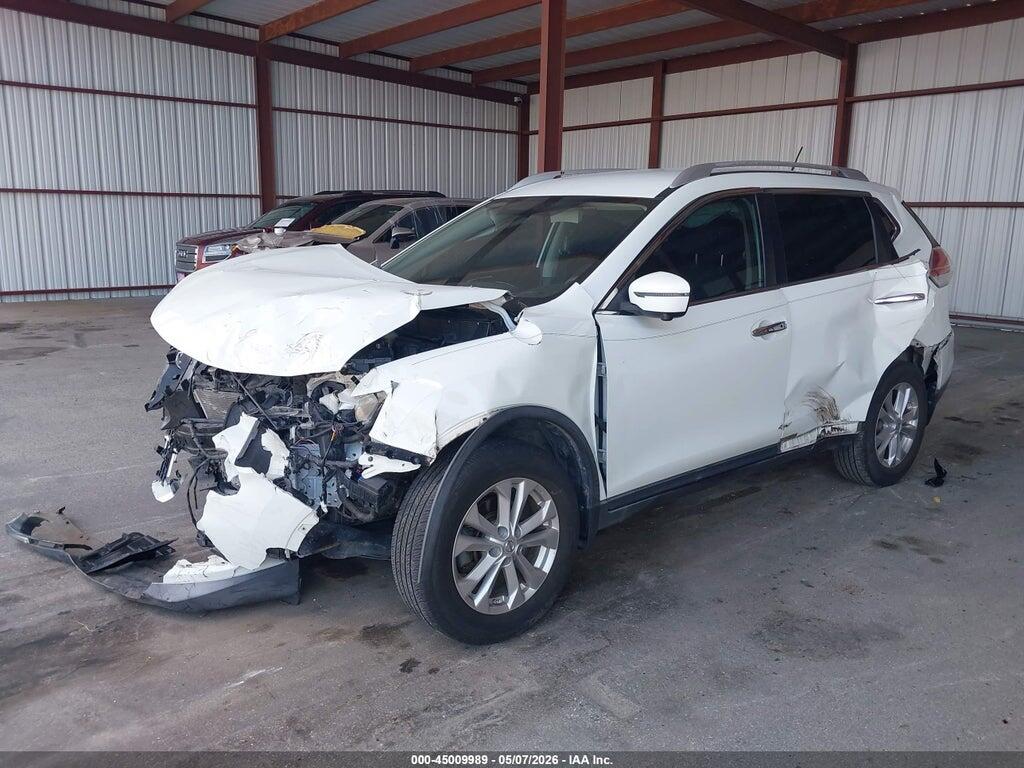 KNMAT2MT6GP652604 2016 NISSAN ROGUE photo no. 2