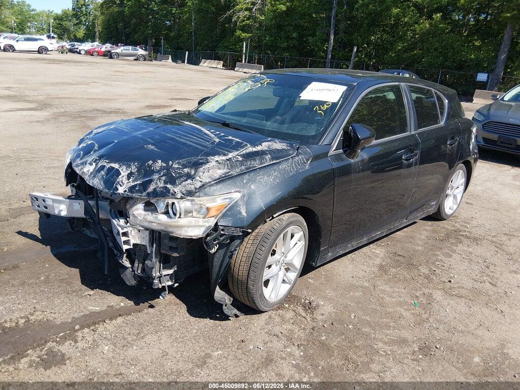 JTHKD5BH4H2297186 2017 LEXUS CT 200H photo no. 2
