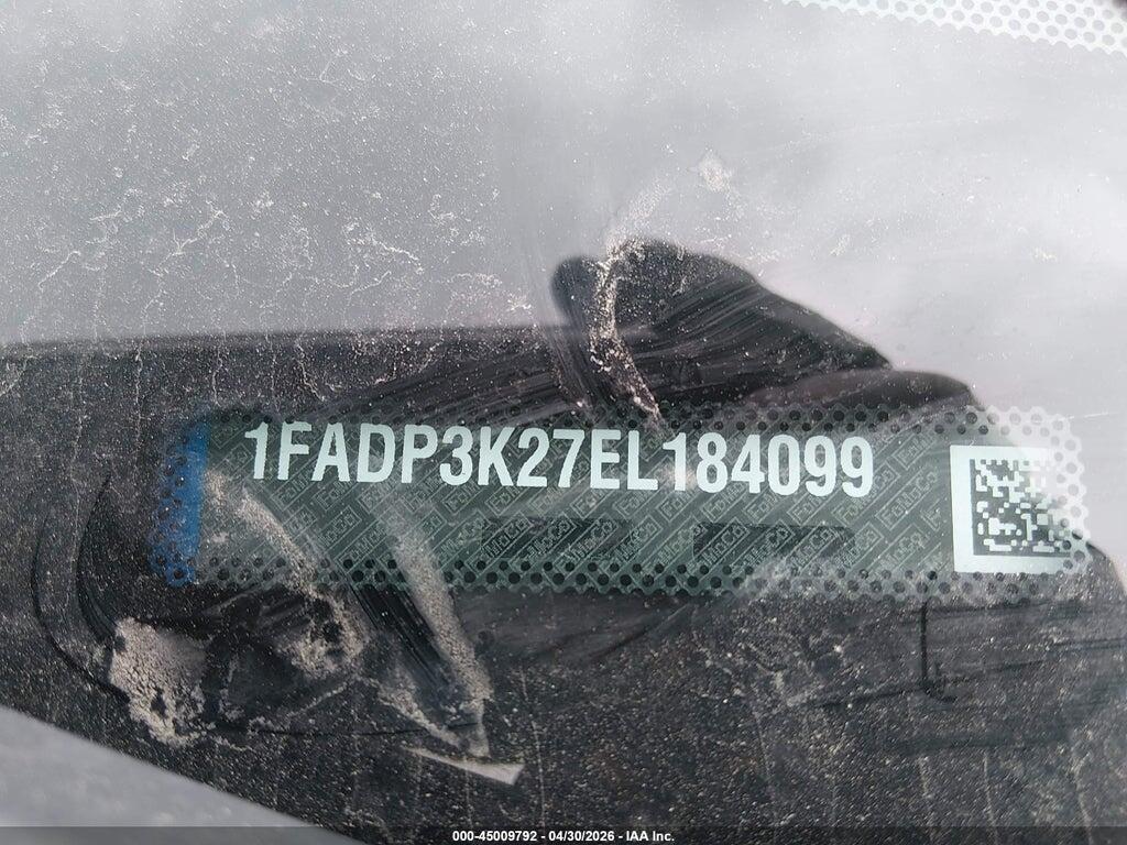 1FADP3K27EL184099 2014 FORD FOCUS photo no. 9