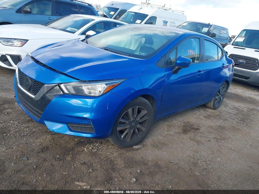 3N1CN8EV3ML876171 2021 NISSAN VERSA photo no. 2