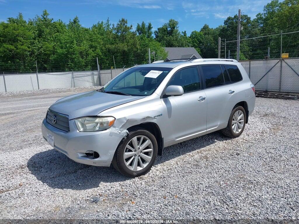 JTEEW44A792035260 2009 TOYOTA HIGHLANDER HYBRID photo no. 2