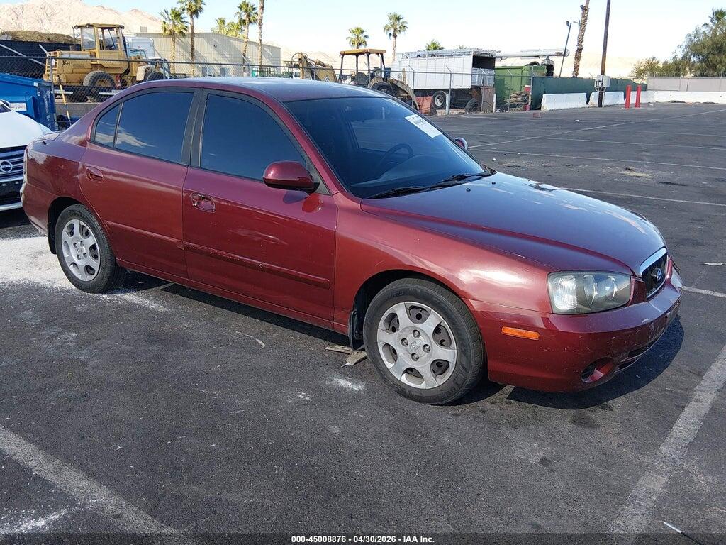 KMHDN45D31U176035 2001 HYUNDAI ELANTRA photo no. 1