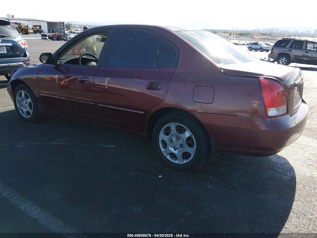 KMHDN45D31U176035 2001 HYUNDAI ELANTRA photo no. 3