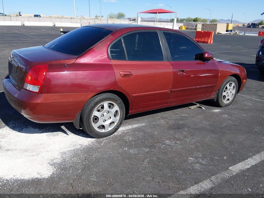 KMHDN45D31U176035 2001 HYUNDAI ELANTRA photo no. 4