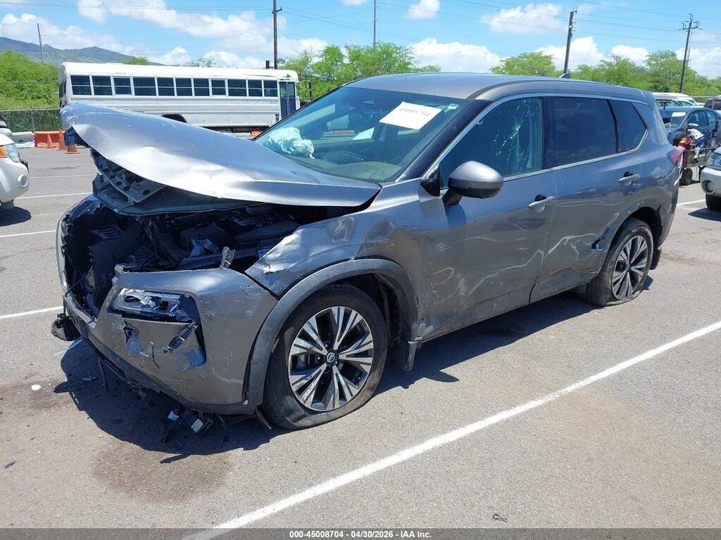 5N1AT3BA0MC830206 2021 NISSAN ROGUE photo no. 2