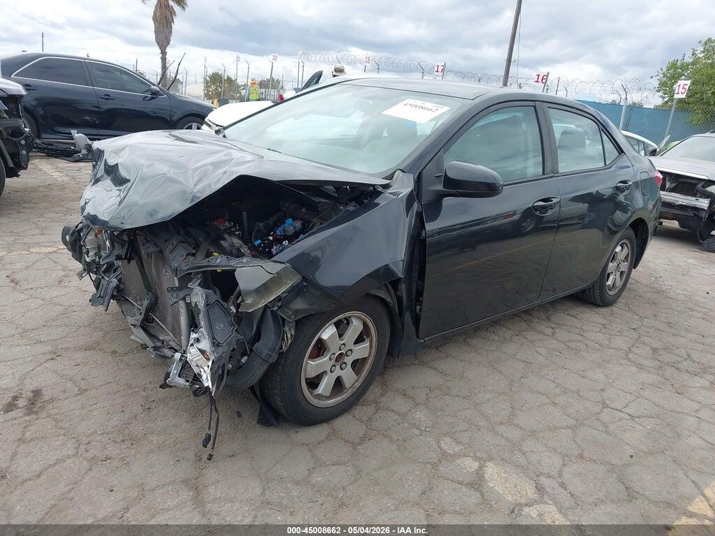 2T1BURHE8GC495405 2016 TOYOTA COROLLA photo no. 2