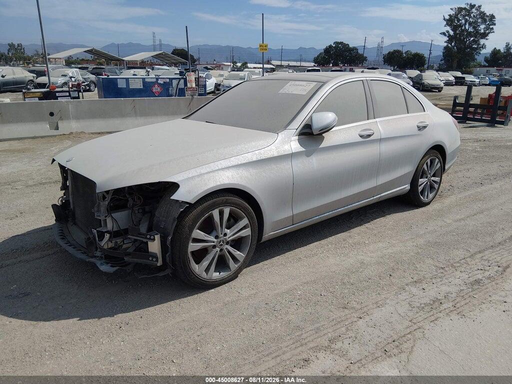 55SWF4JBXJU239914 2018 MERCEDES-BENZ C 300 photo no. 2